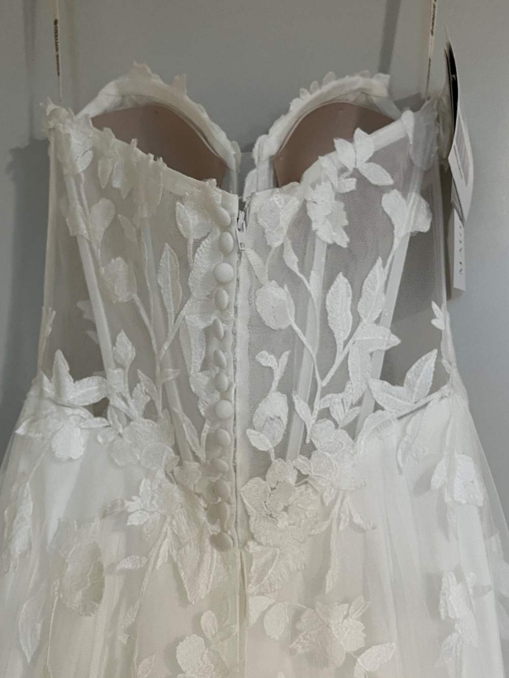 Maggie Sottero Natalie Wedding Dress -- NWT, Unaltered - Picture 4 of 12